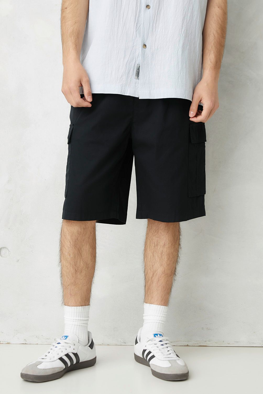 BEARCLIFF - Short Bermuda Cargo Fit Algodón Hombre Bearcliff