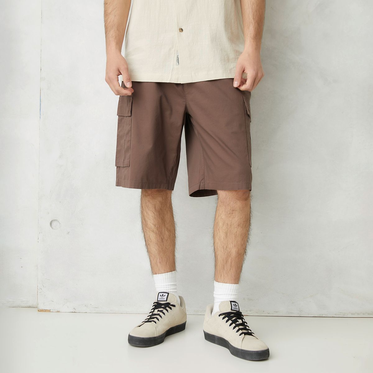 BEARCLIFF - Short Bermuda Cargo Fit Algodón Hombre Bearcliff