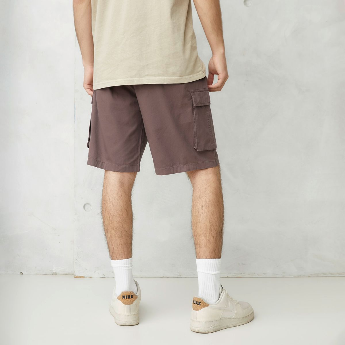 BEARCLIFF - Short Bermuda Cargo Fit Algodón Hombre Bearcliff