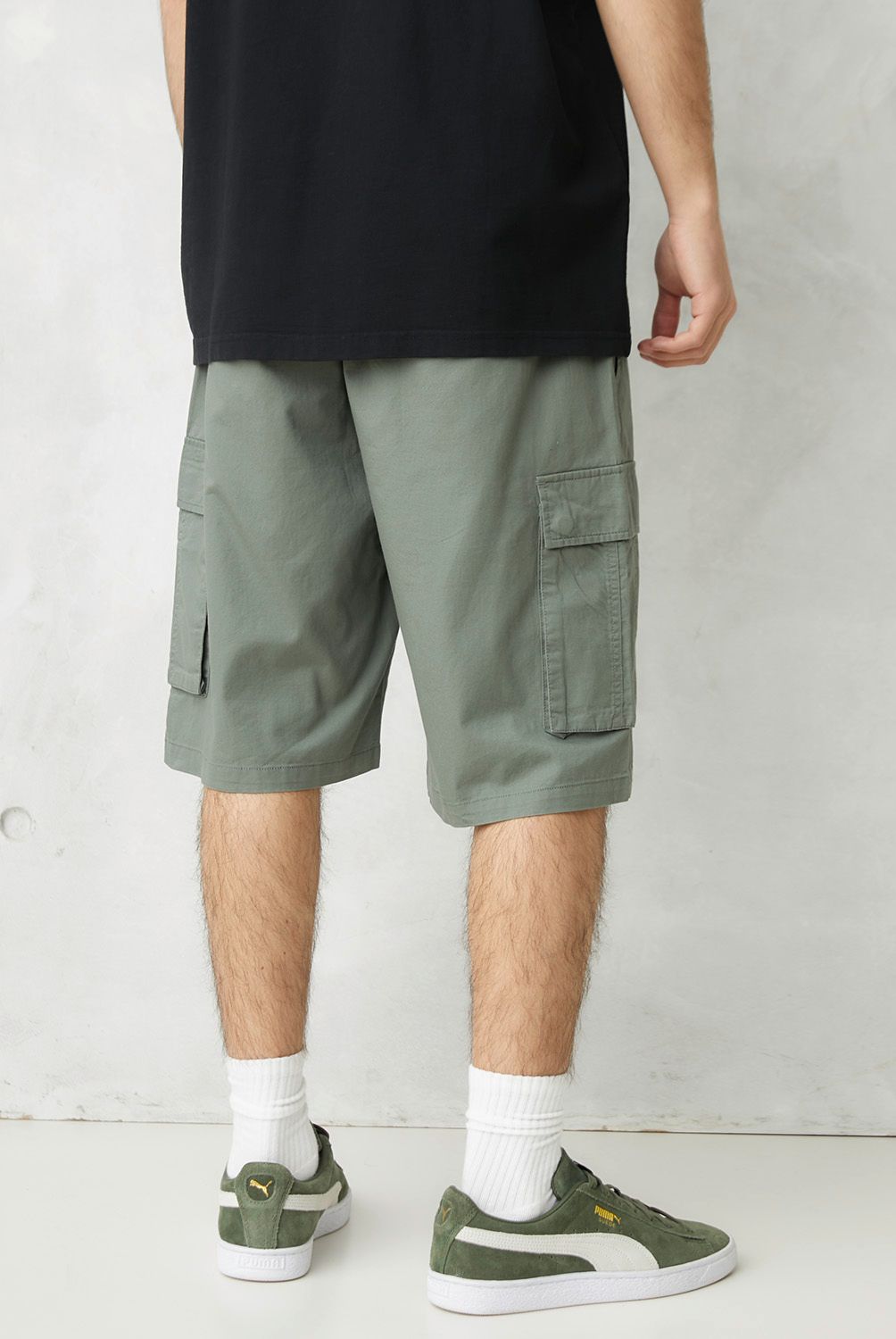 BEARCLIFF - Short Bermuda Cargo Fit Algodón Hombre Bearcliff