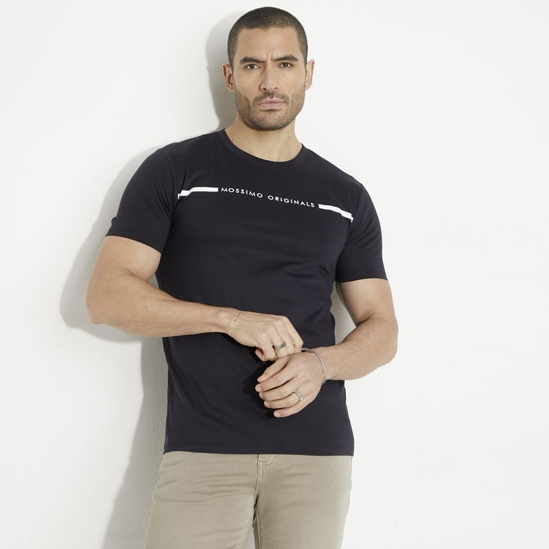MOSSIMO - Polera Manga Corta Algodón Hombre Mossimo