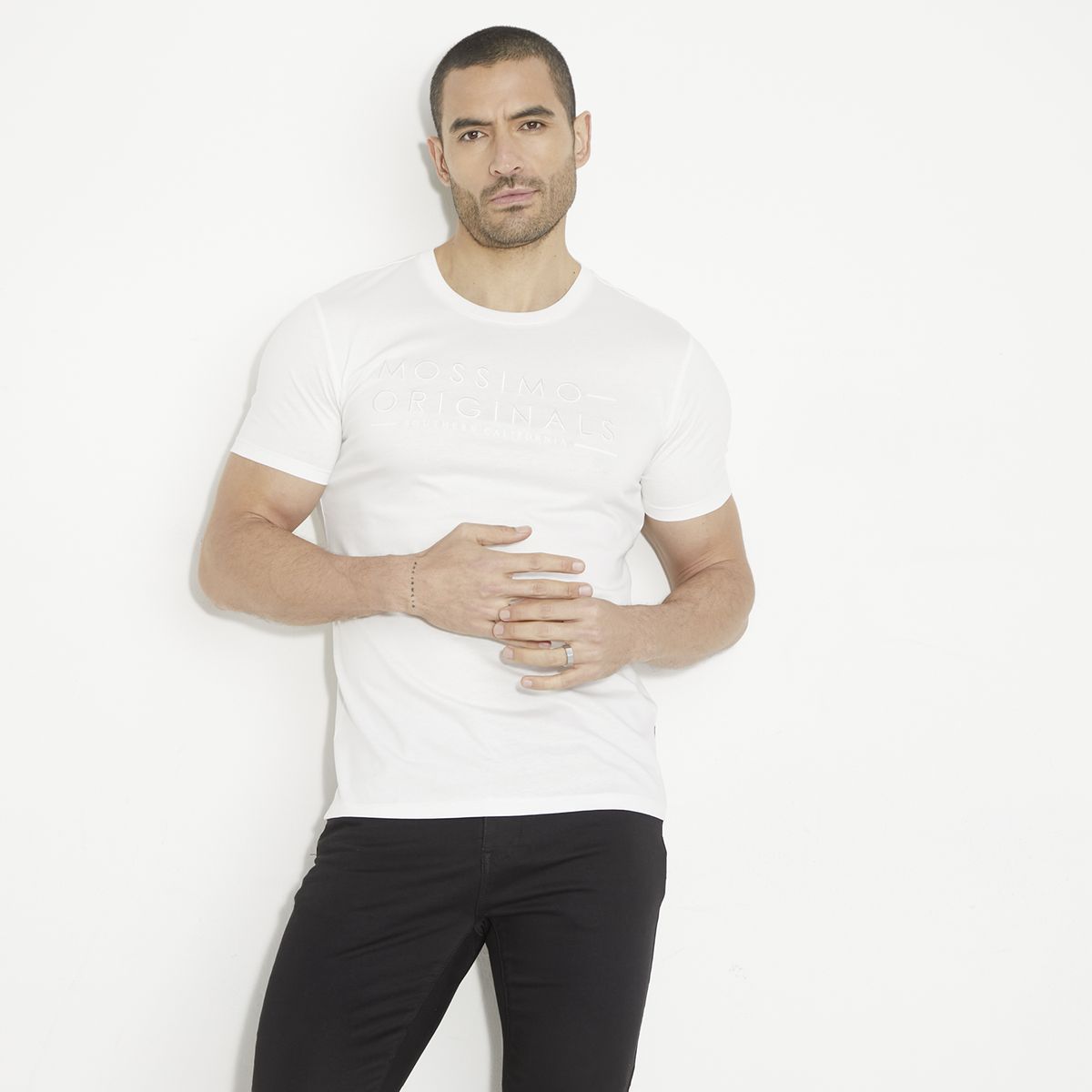 MOSSIMO - Polera Manga Corta Algodón Hombre Mossimo