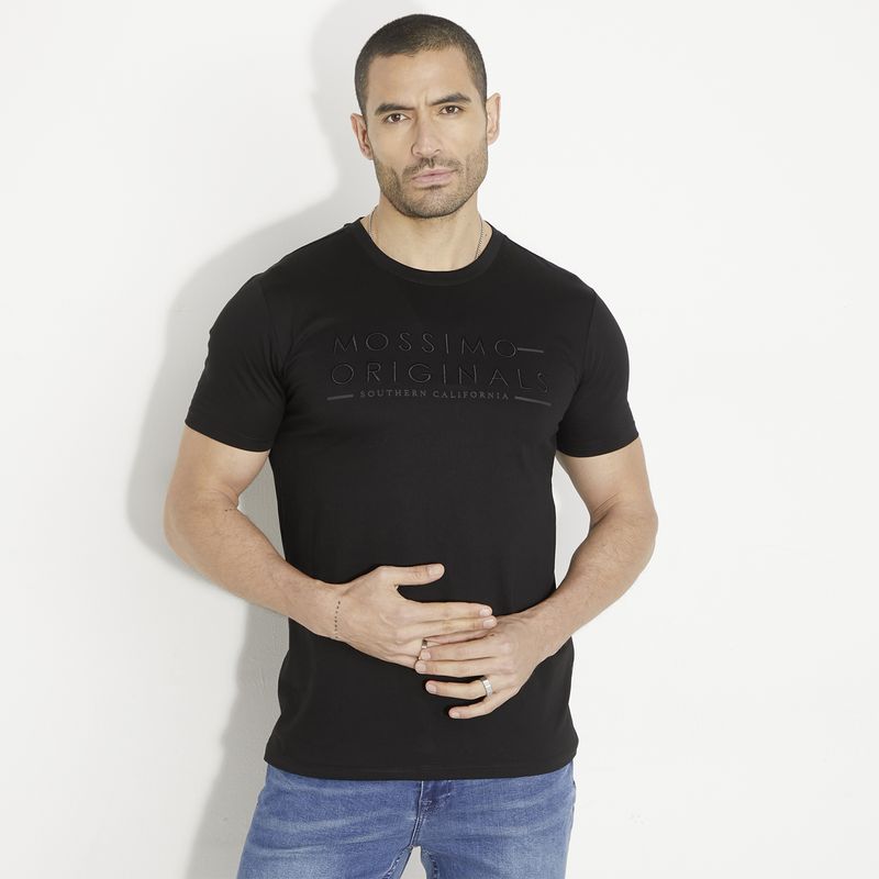 MOSSIMO - Polera Manga Corta Algodón Hombre Mossimo