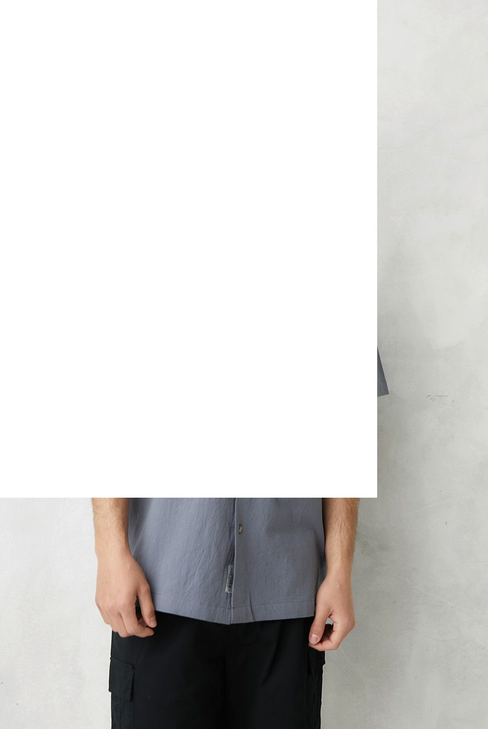 BEARCLIFF - Camisa Casual Manga Corta Algodón Hombre Bearcliff