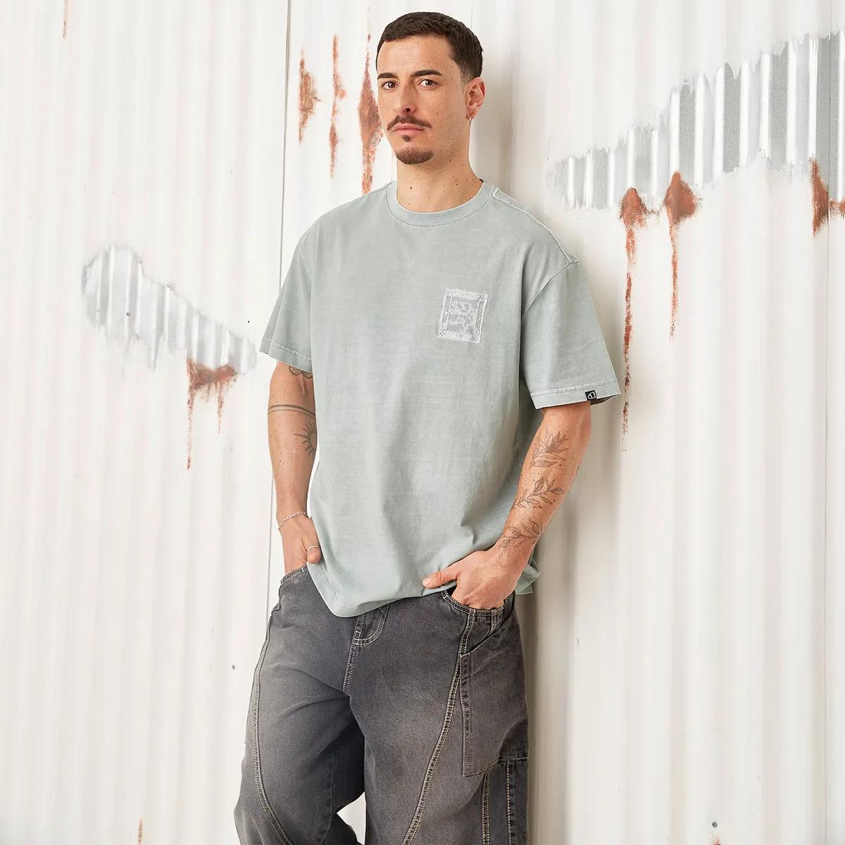 AMERICANINO - Polera Manga Corta Algodón Hombre Americanino