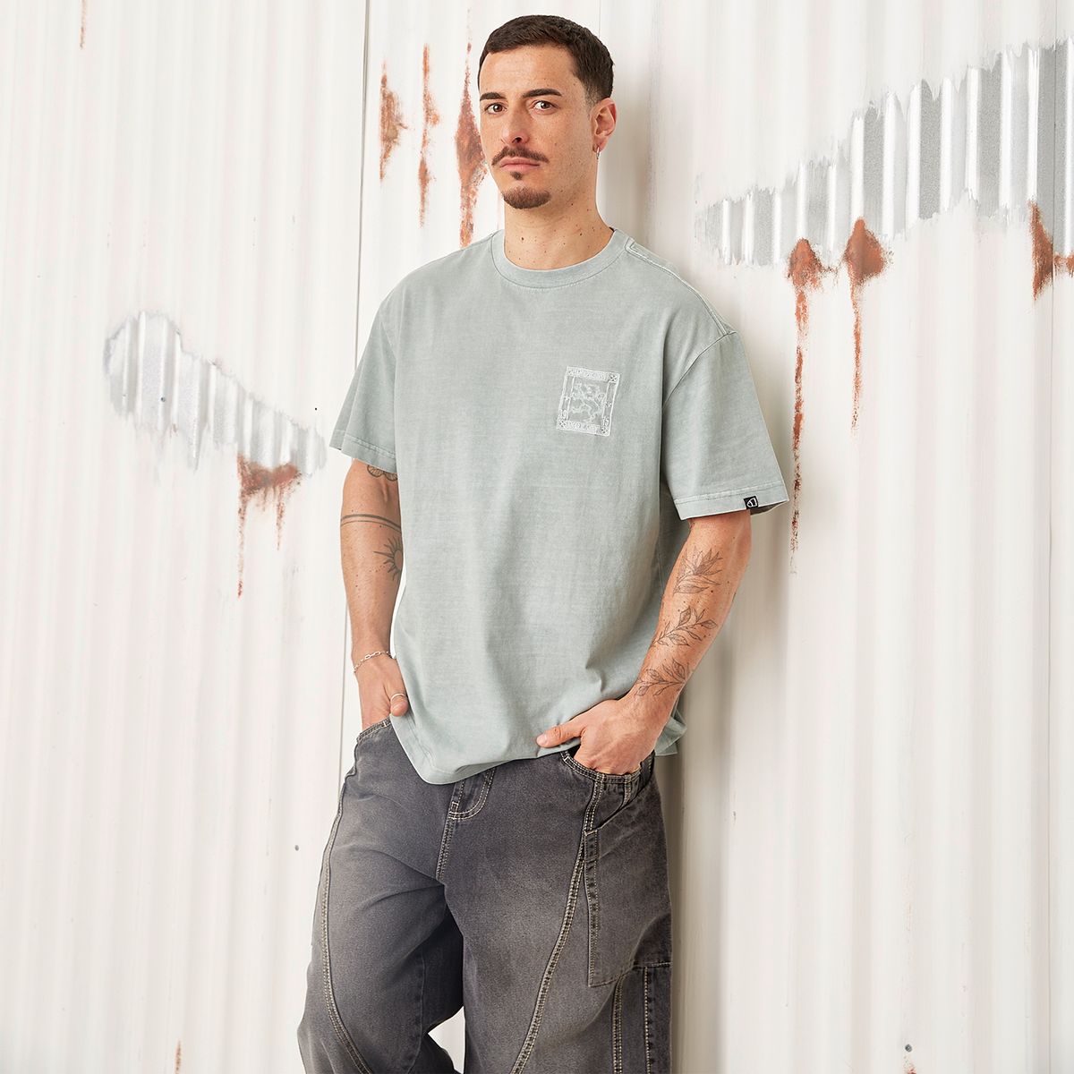 AMERICANINO - Polera Manga Corta Algodón Hombre Americanino