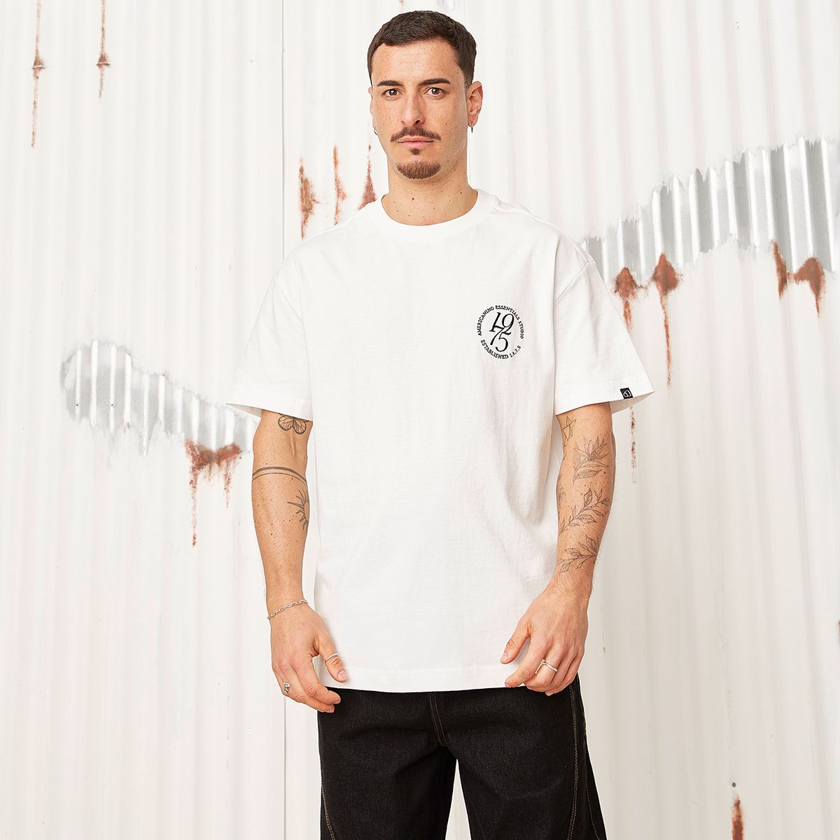 AMERICANINO - Polera Manga Corta Algodón Hombre Americanino