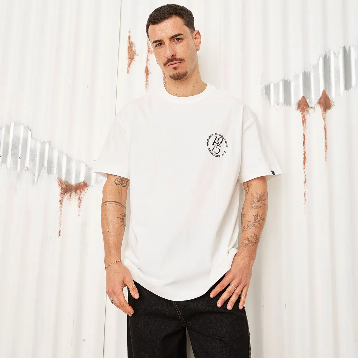 AMERICANINO - Polera Manga Corta Algodón Hombre Americanino