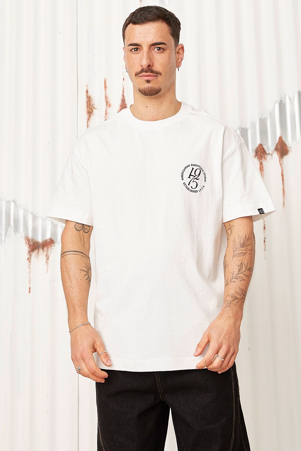AMERICANINO - Polera Manga Corta Algodón Hombre Americanino