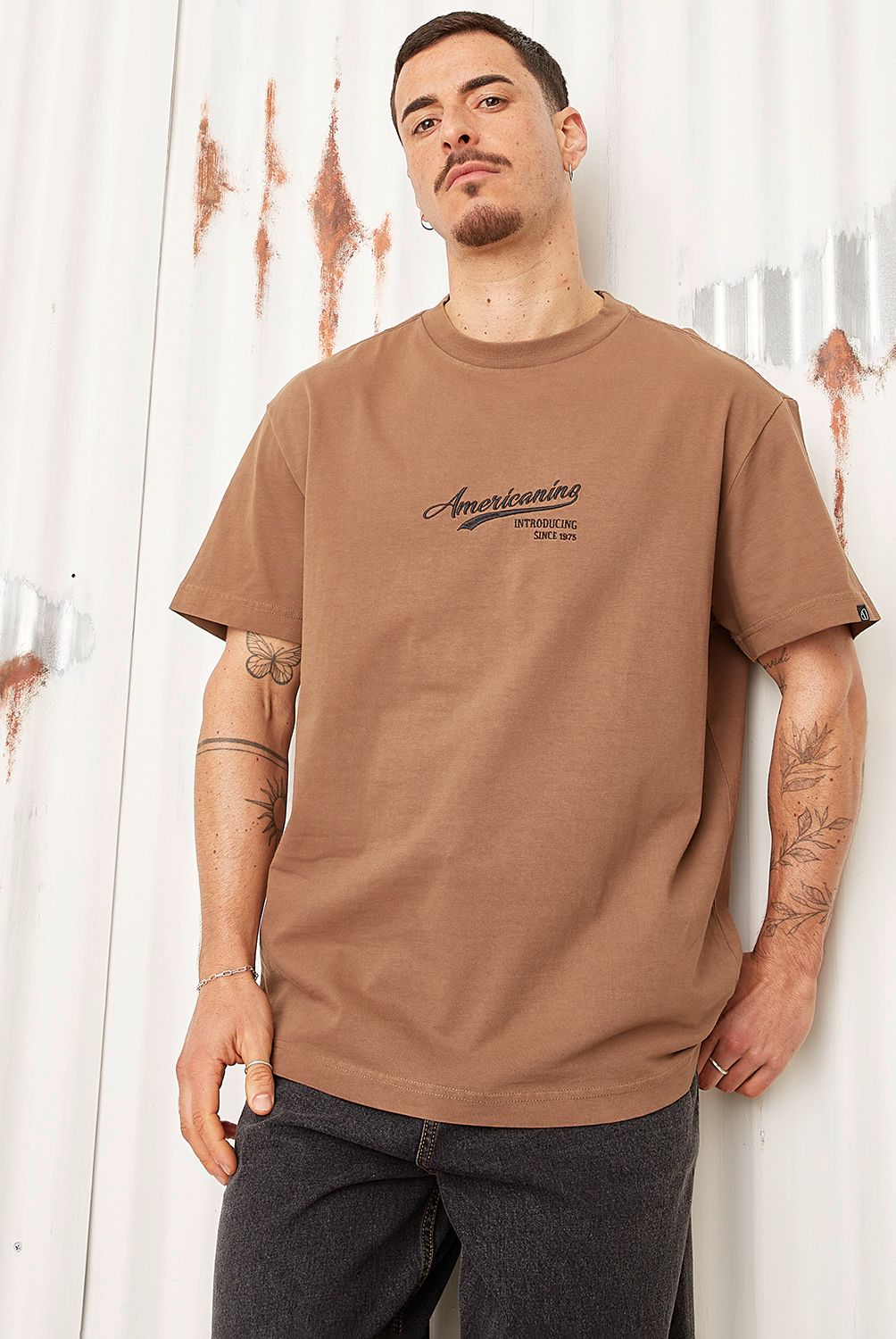 AMERICANINO - Polera Manga Corta Algodón Hombre Americanino