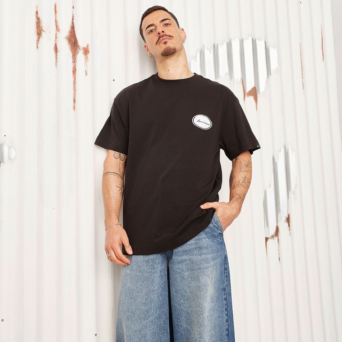 AMERICANINO - Polera Manga Corta Algodón Hombre Americanino