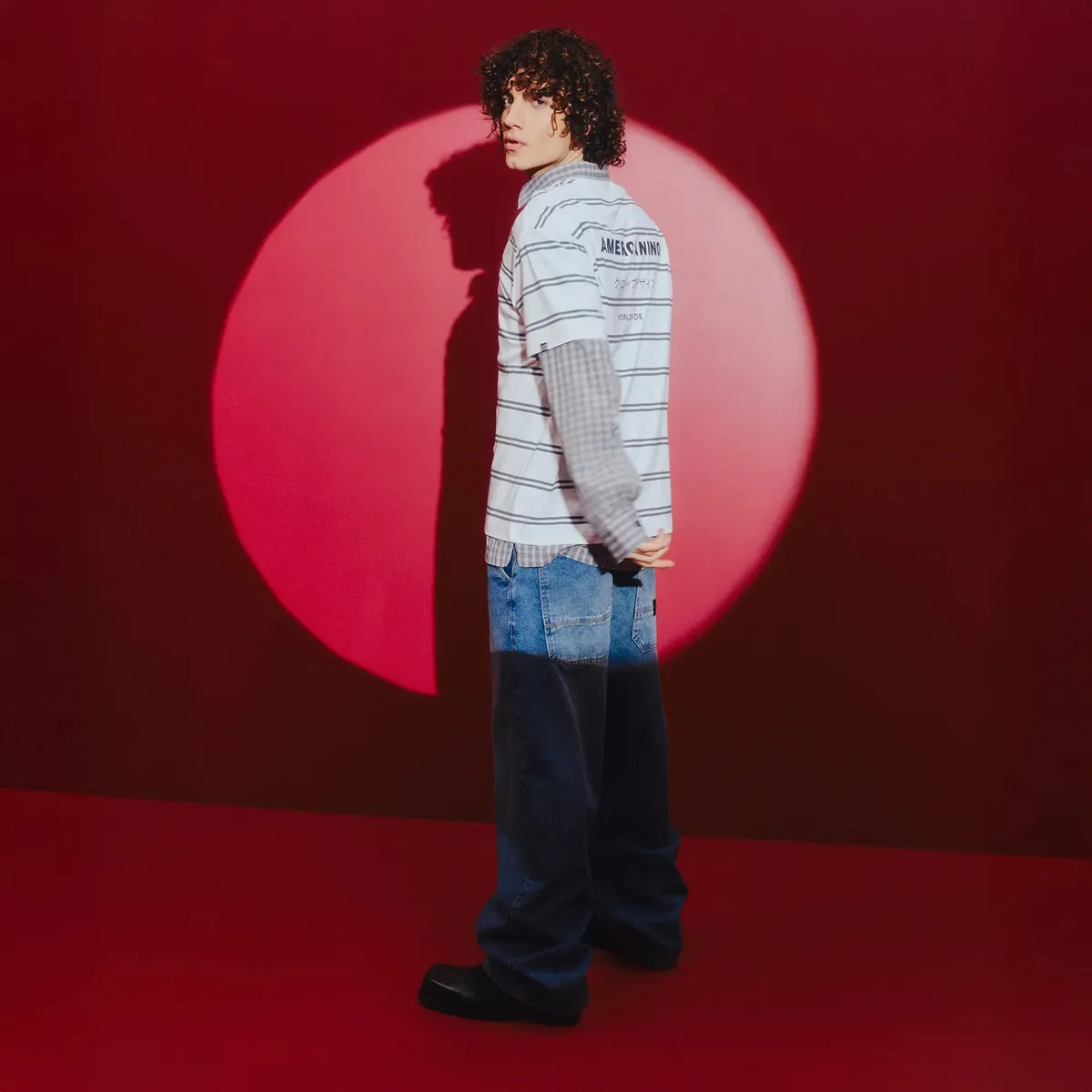 AMERICANINO - Polera Manga Corta Algodón Hombre Americanino