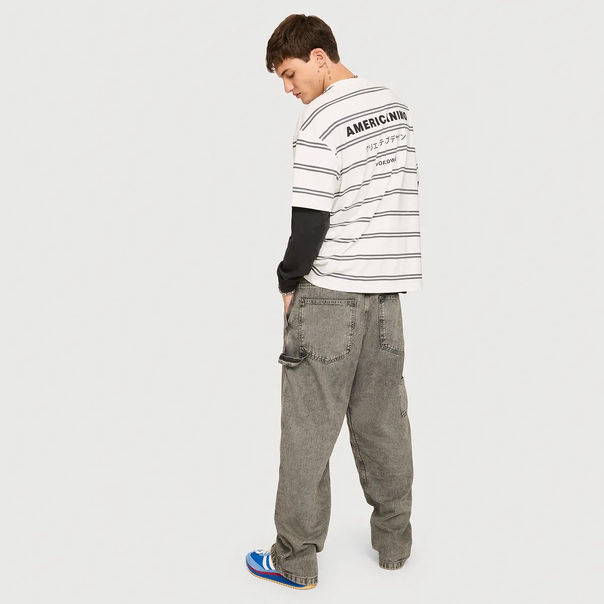 AMERICANINO - Polera Manga Corta Algodón Hombre Americanino