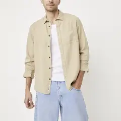 AMERICANINO - Camisa Casual Manga Larga Hombre