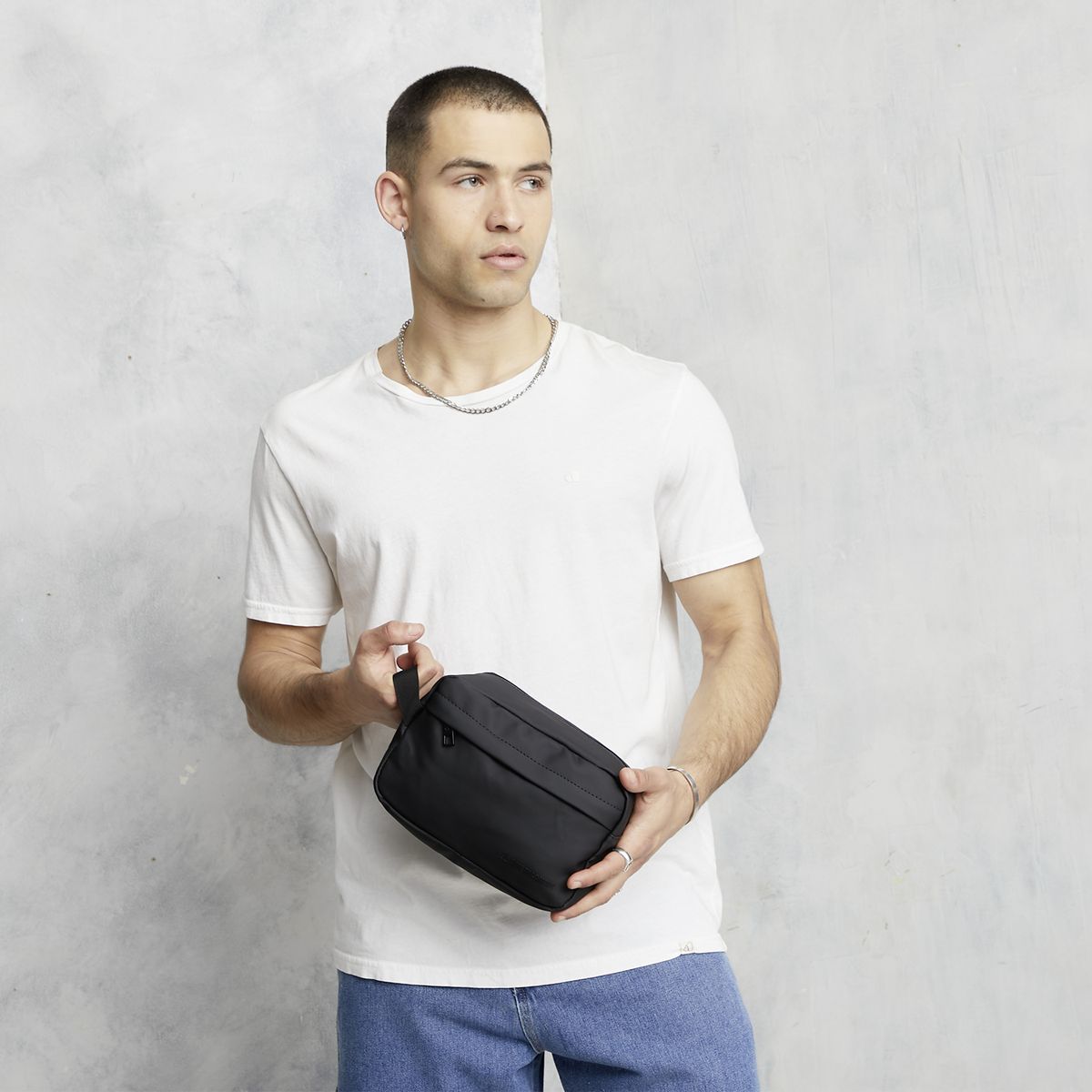 AMERICANINO - Neceser Negro Americanino