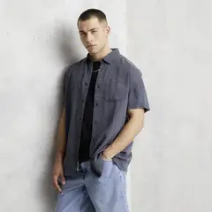 AMERICANINO - Camisa Manga Corta Hombre