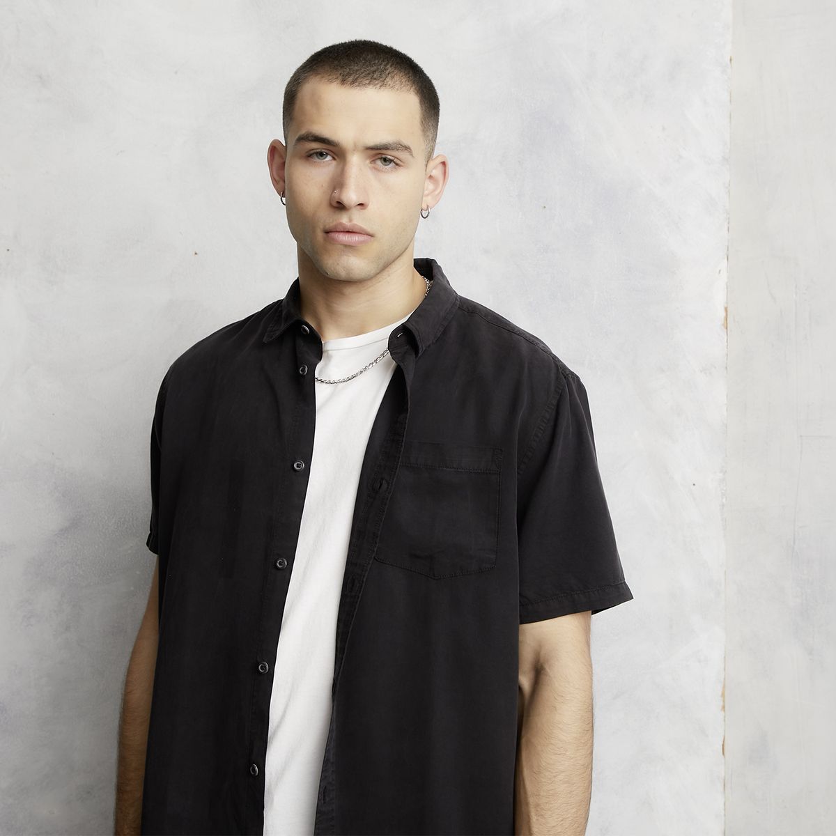 AMERICANINO - Camisa Manga Corta Hombre Americanino