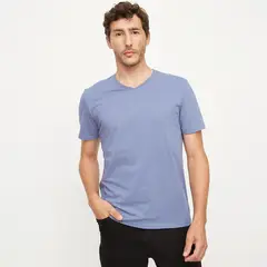 NEWPORT - Polera Manga Corta Algodón Hombre