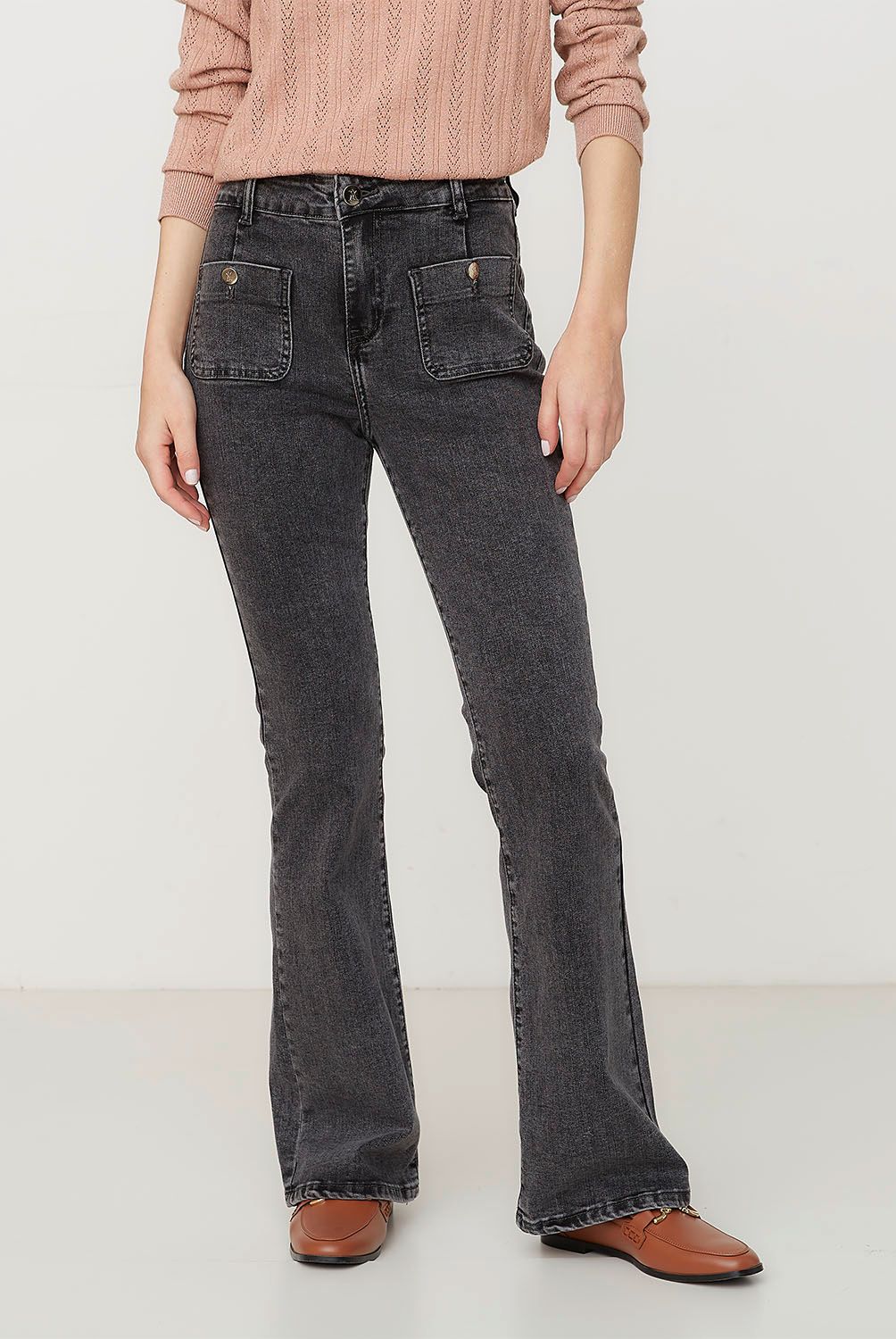 APOLOGY - Jeans Tiro Medio Mujer Apology