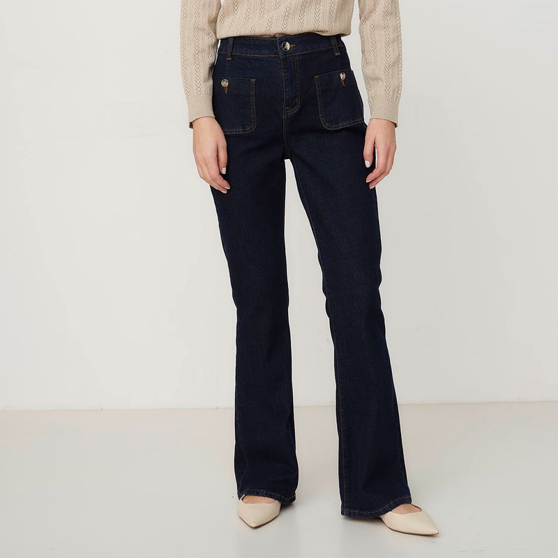 APOLOGY - Jeans Tiro Medio Mujer Apology