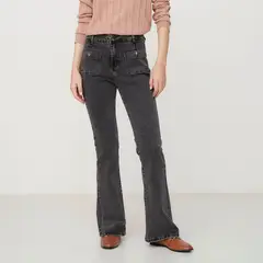 APOLOGY - Jeans Tiro Medio Mujer