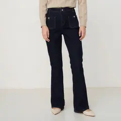 APOLOGY - Jeans Tiro Medio Mujer