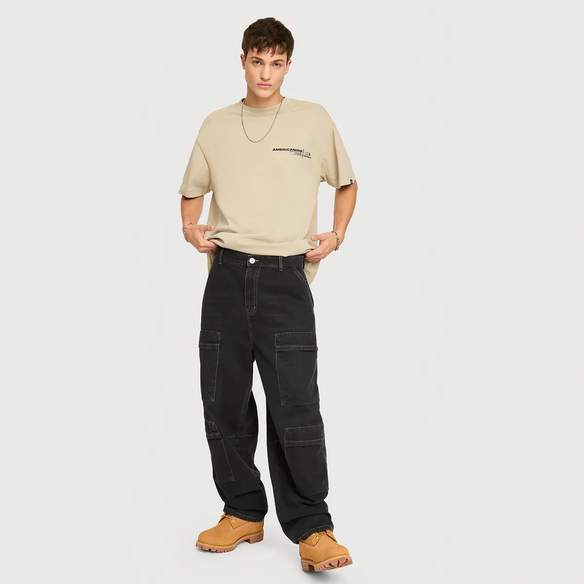 AMERICANINO - Jeans Straight Hombre Americanino