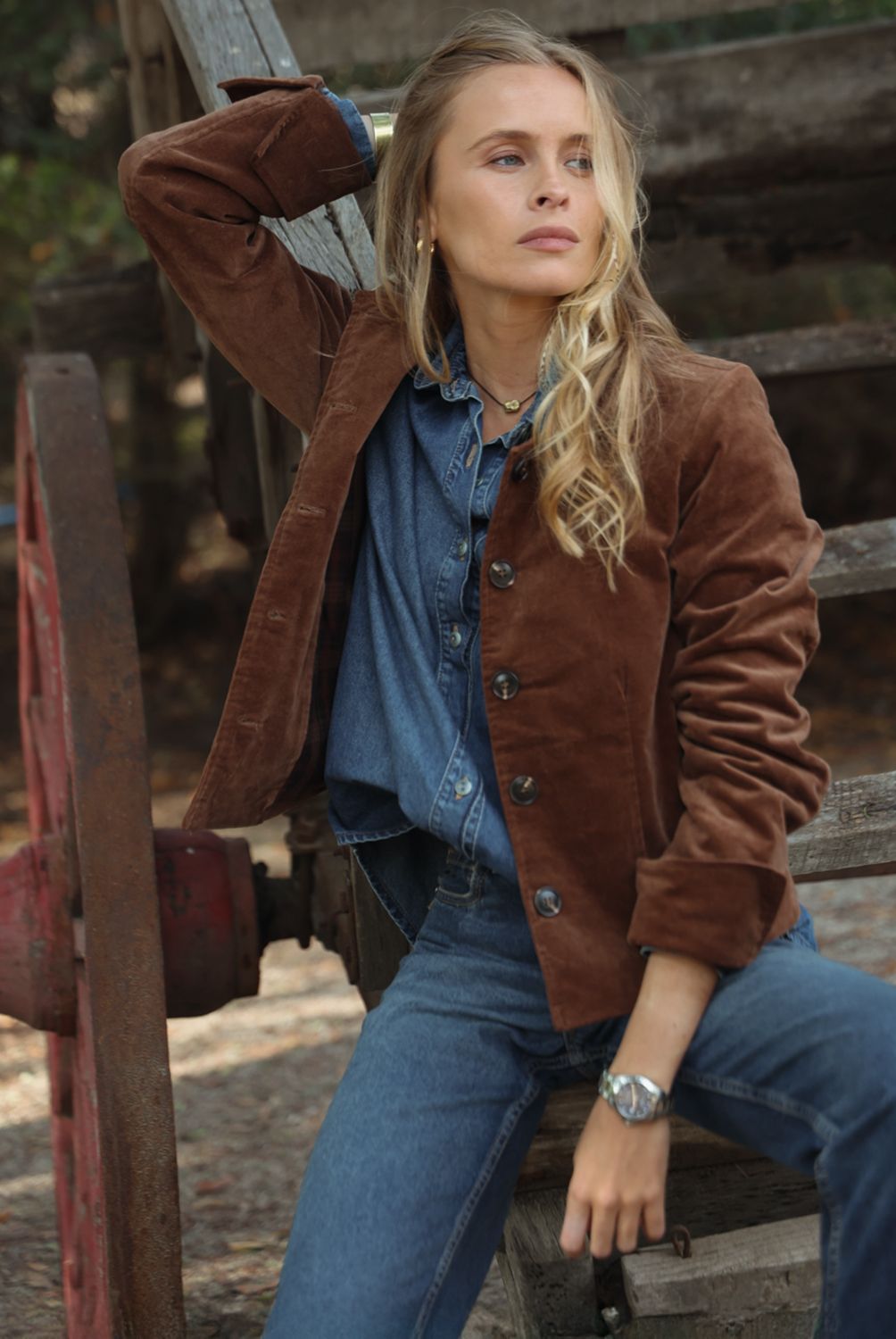 BASEMENT - Chaqueta Mujer Paula Mekis