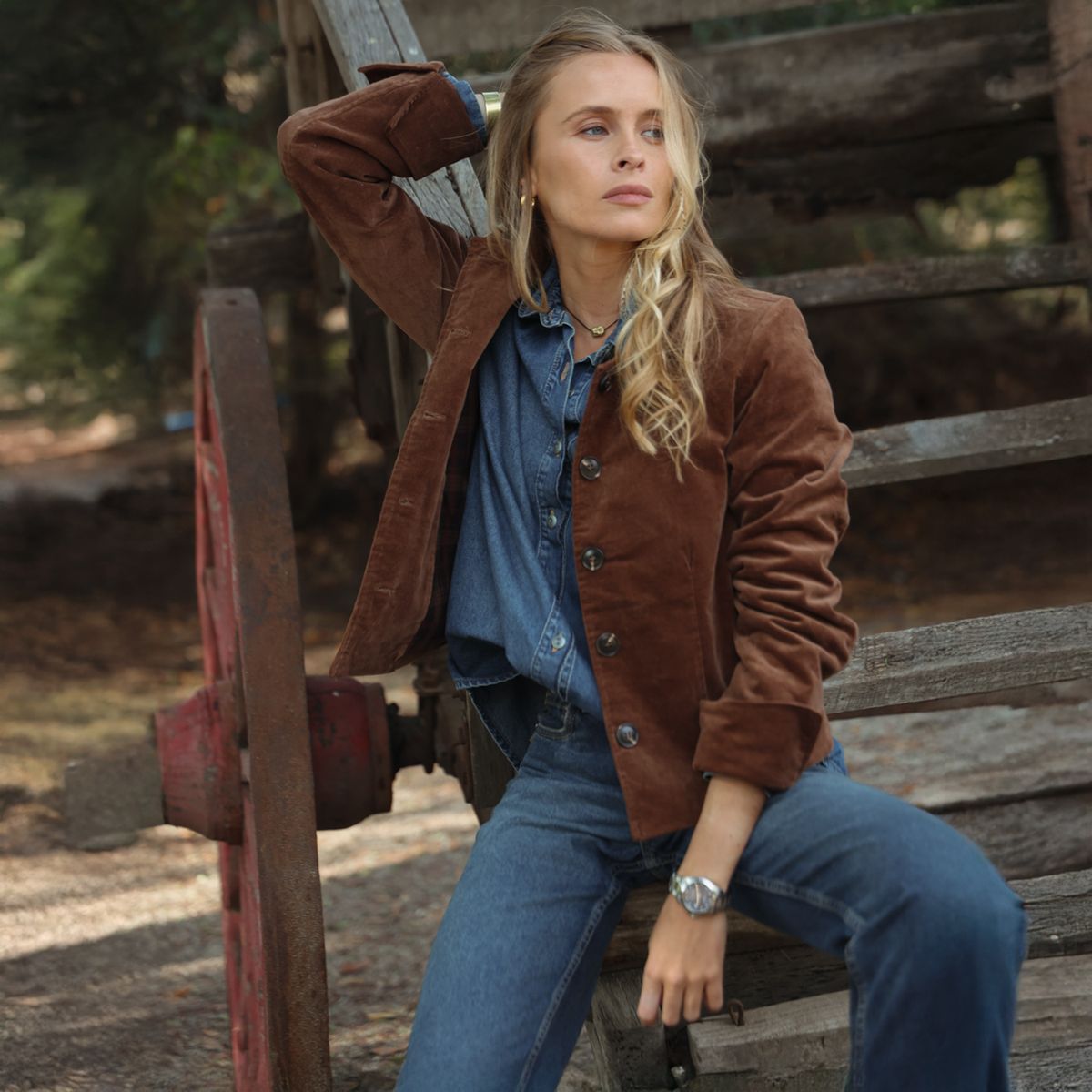 BASEMENT - Chaqueta Mujer Paula Mekis