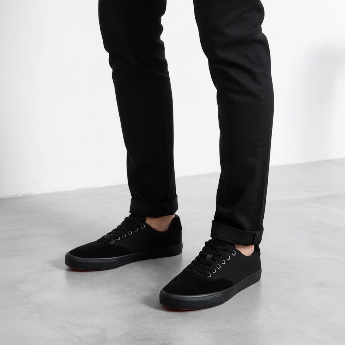 AMERICANINO - Bono Zapatilla Urbana Hombre Negro Americanino