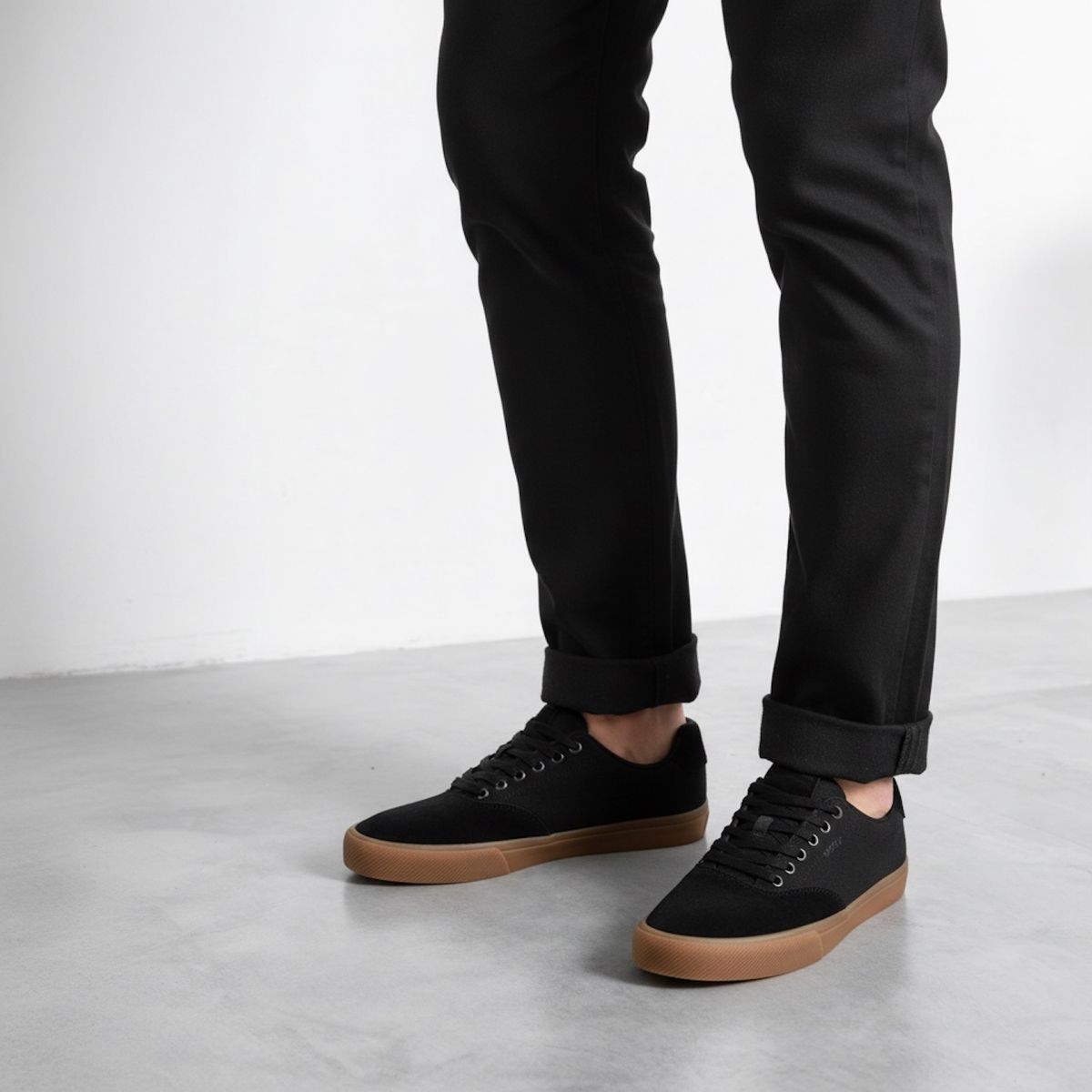 AMERICANINO - Bono Zapatilla Urbana Hombre Negro Americanino