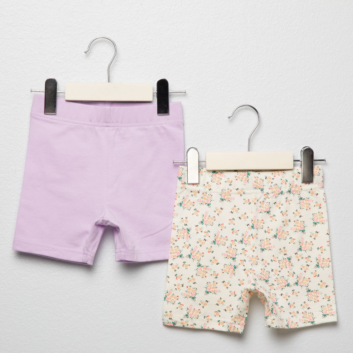 YAMP - Pack 2 Calzas Cortas Bebe Niña Yamp