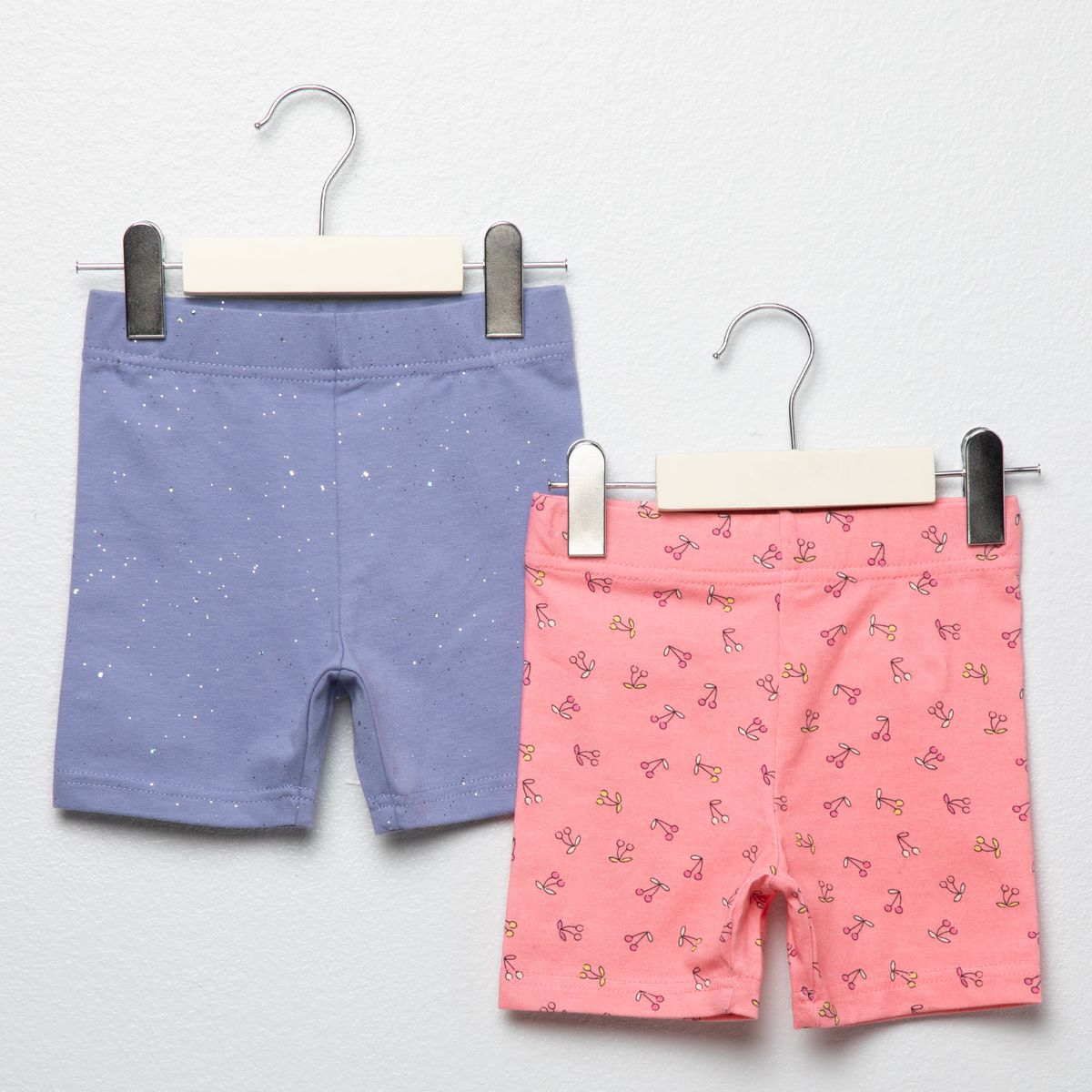 YAMP - Pack 2 Calzas Cortas Bebe Niña Yamp