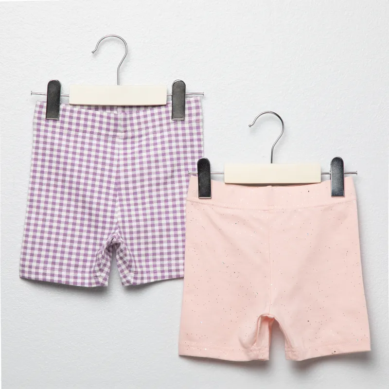 YAMP - Pack 2 Calzas Cortas Bebe Niña Yamp