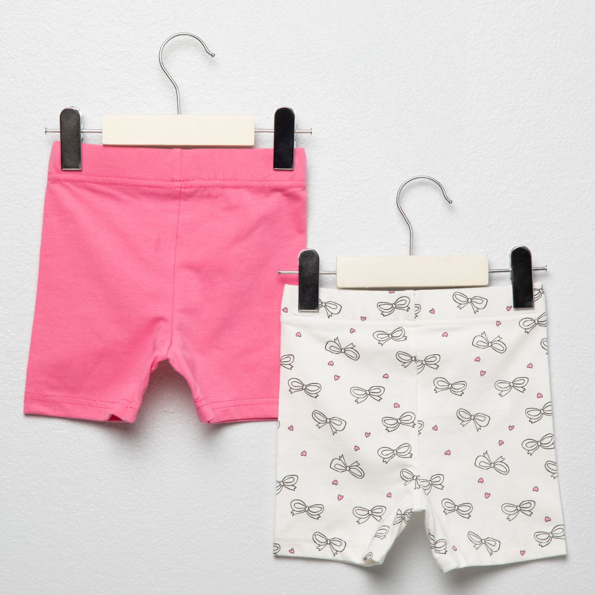 YAMP - Pack 2 Calzas Cortas Bebe Niña Yamp