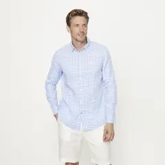 LA MARTINA - Camisa Casual Manga Lino Hombre