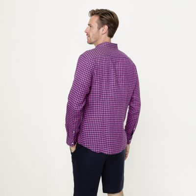 Imagen 2 del producto Camisa Casual Lino Hombre