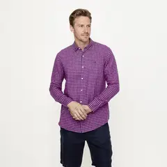 LA MARTINA - Camisa Casual Manga Lino Hombre