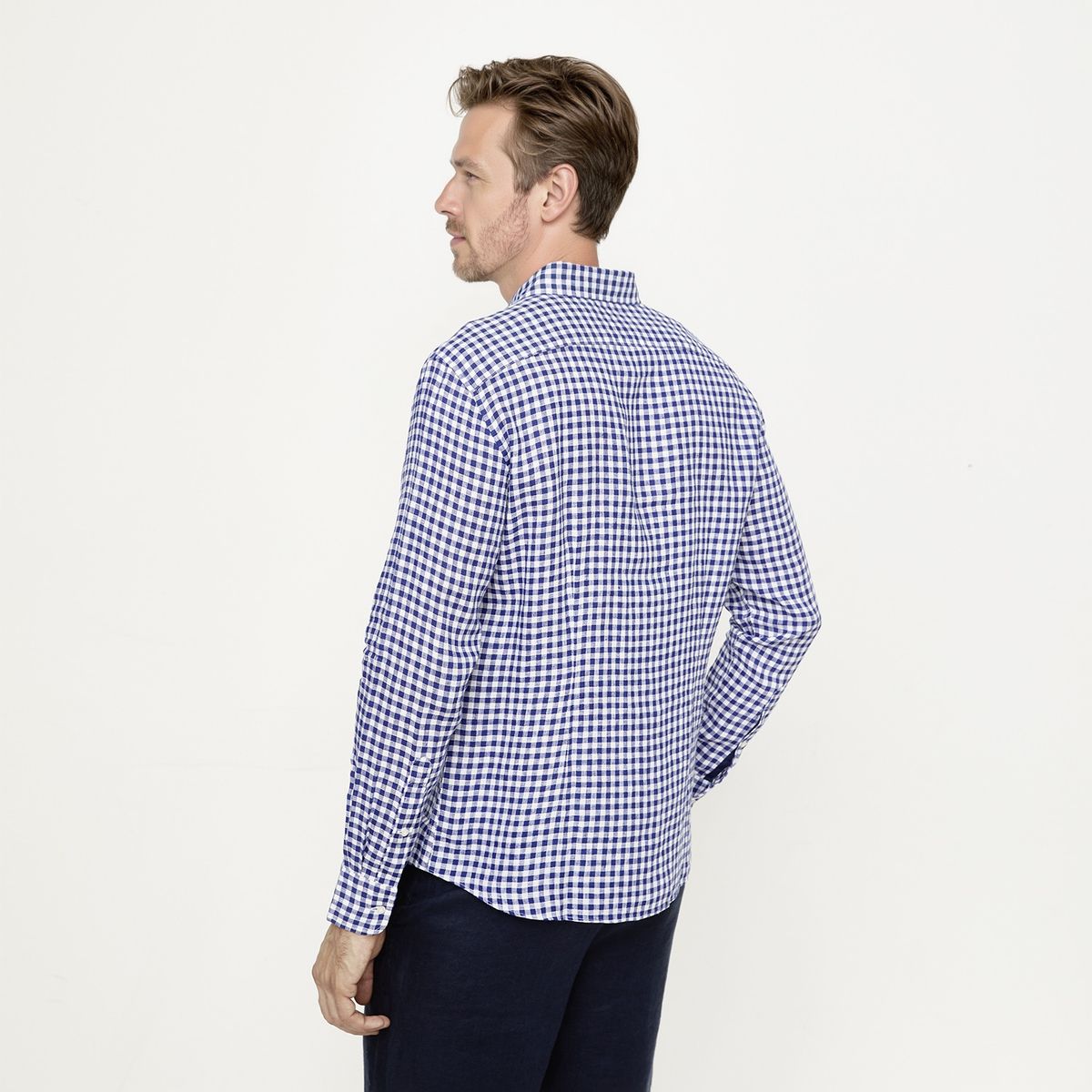 LA MARTINA - Camisa Casual Lino Hombre La Martina