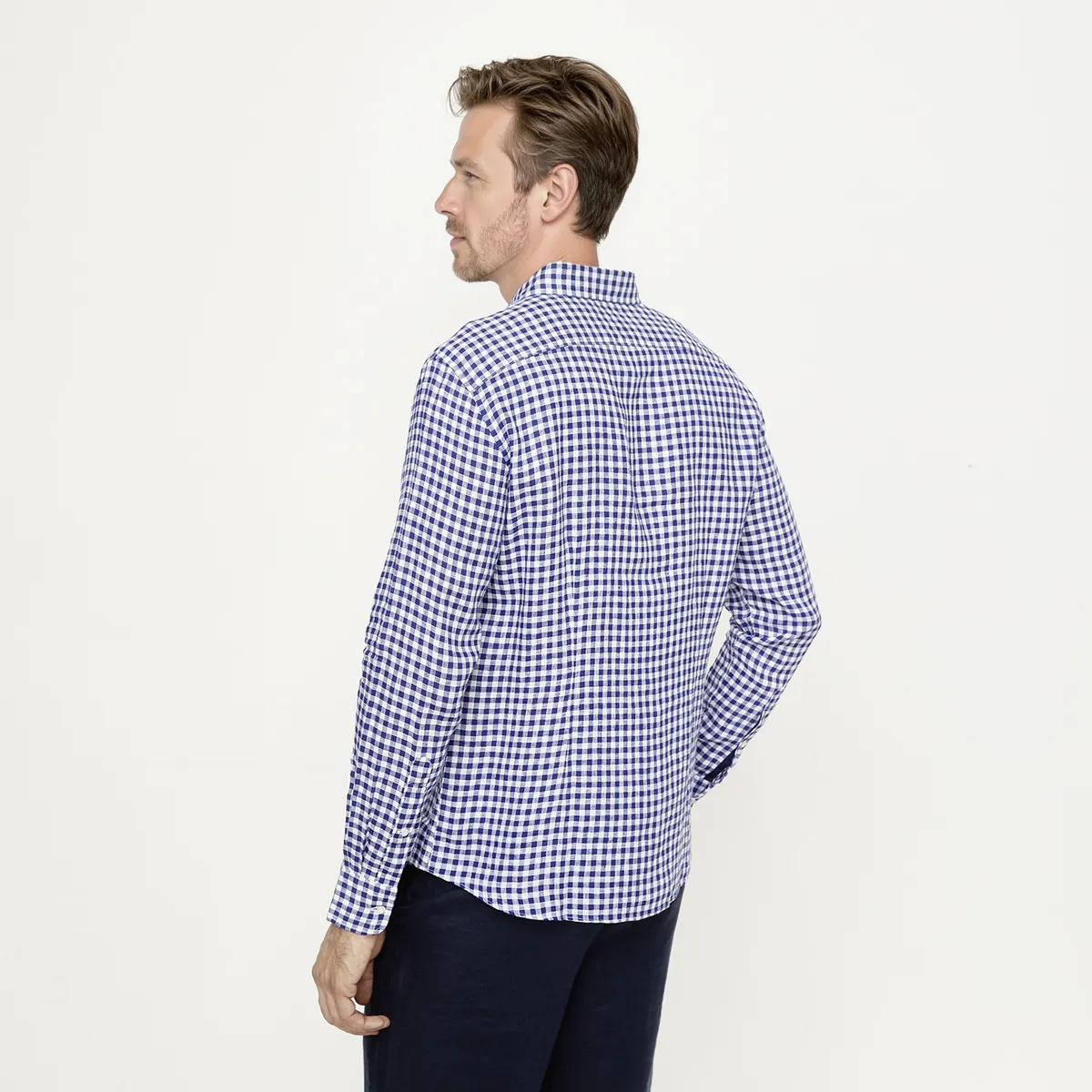 LA MARTINA - Camisa Casual Lino Hombre La Martina