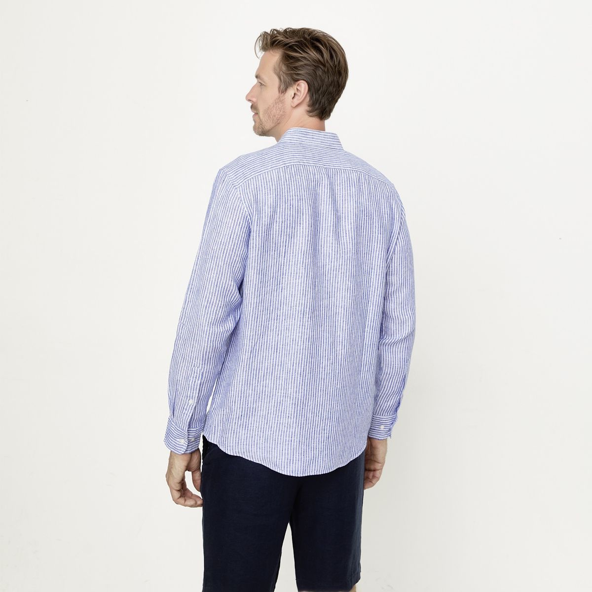 LA MARTINA - Camisa Casual Lino Hombre La Martina