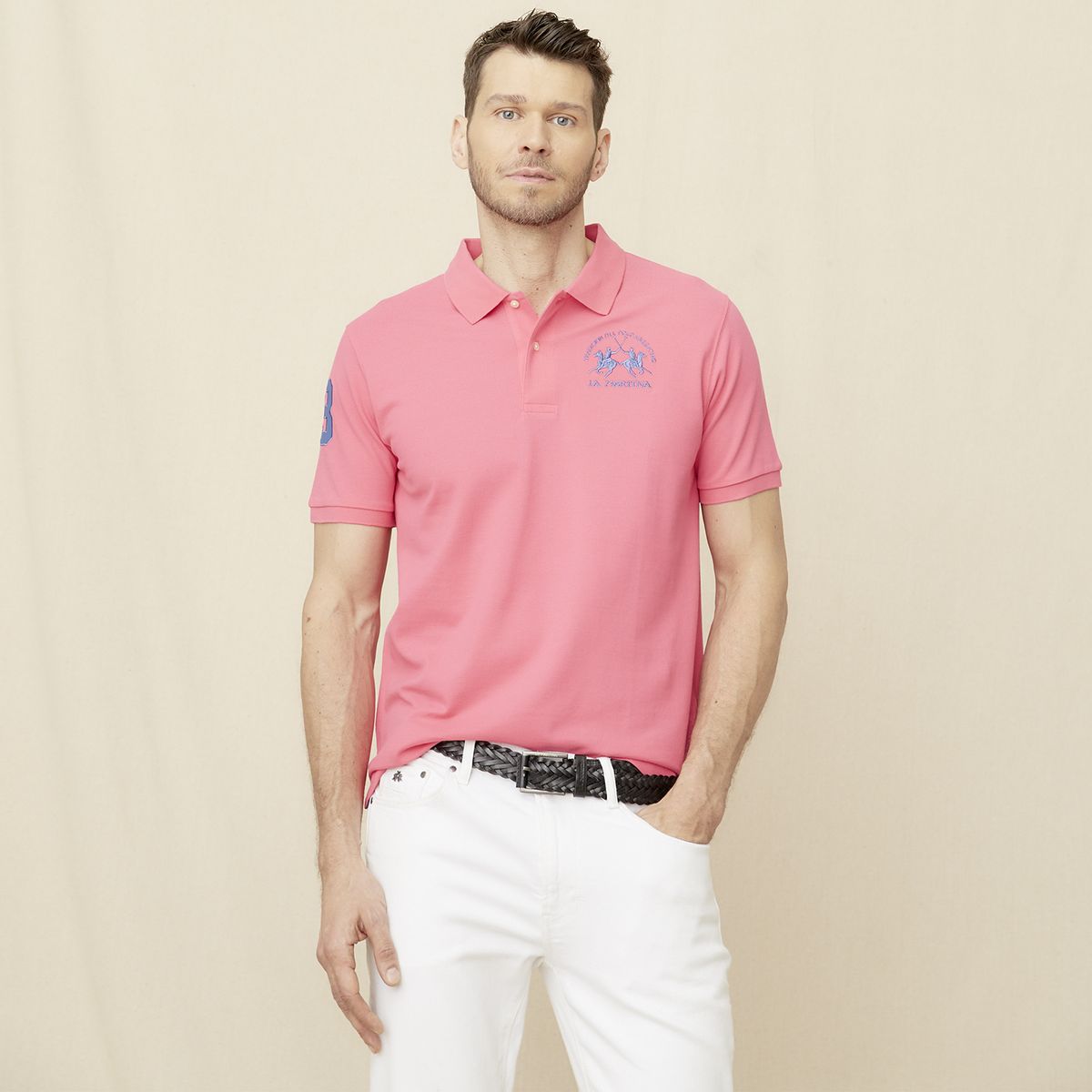 LA MARTINA - Polera Manga Corta Hombre La Martina