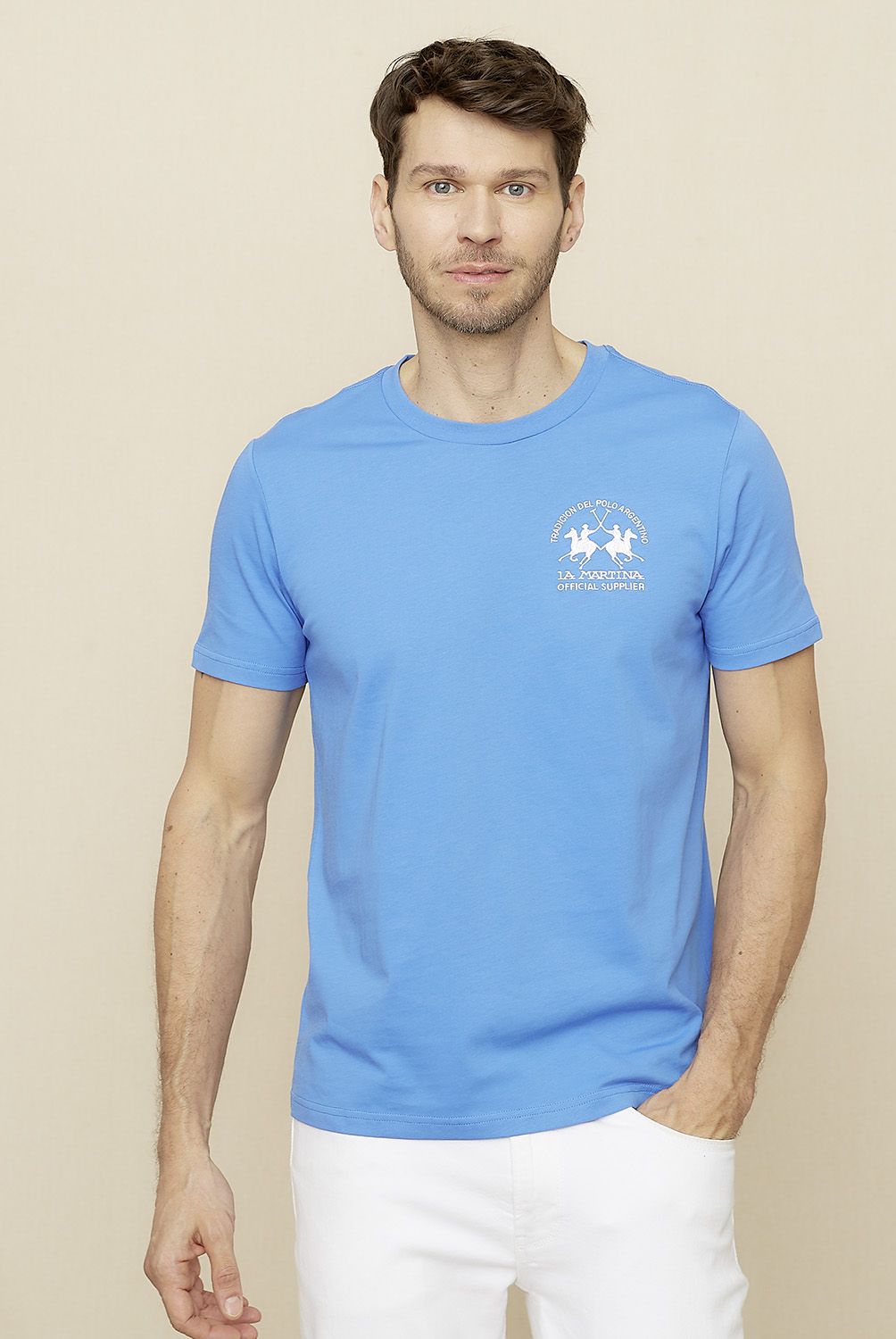 LA MARTINA - Polera Manga Corta Hombre La Martina