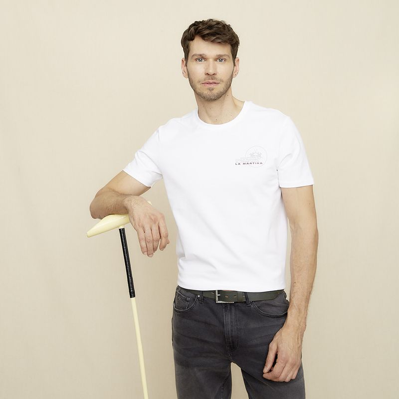 LA MARTINA - Polera Manga Corta Hombre La Martina