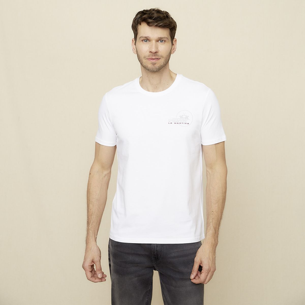 LA MARTINA - Polera Manga Corta Hombre La Martina