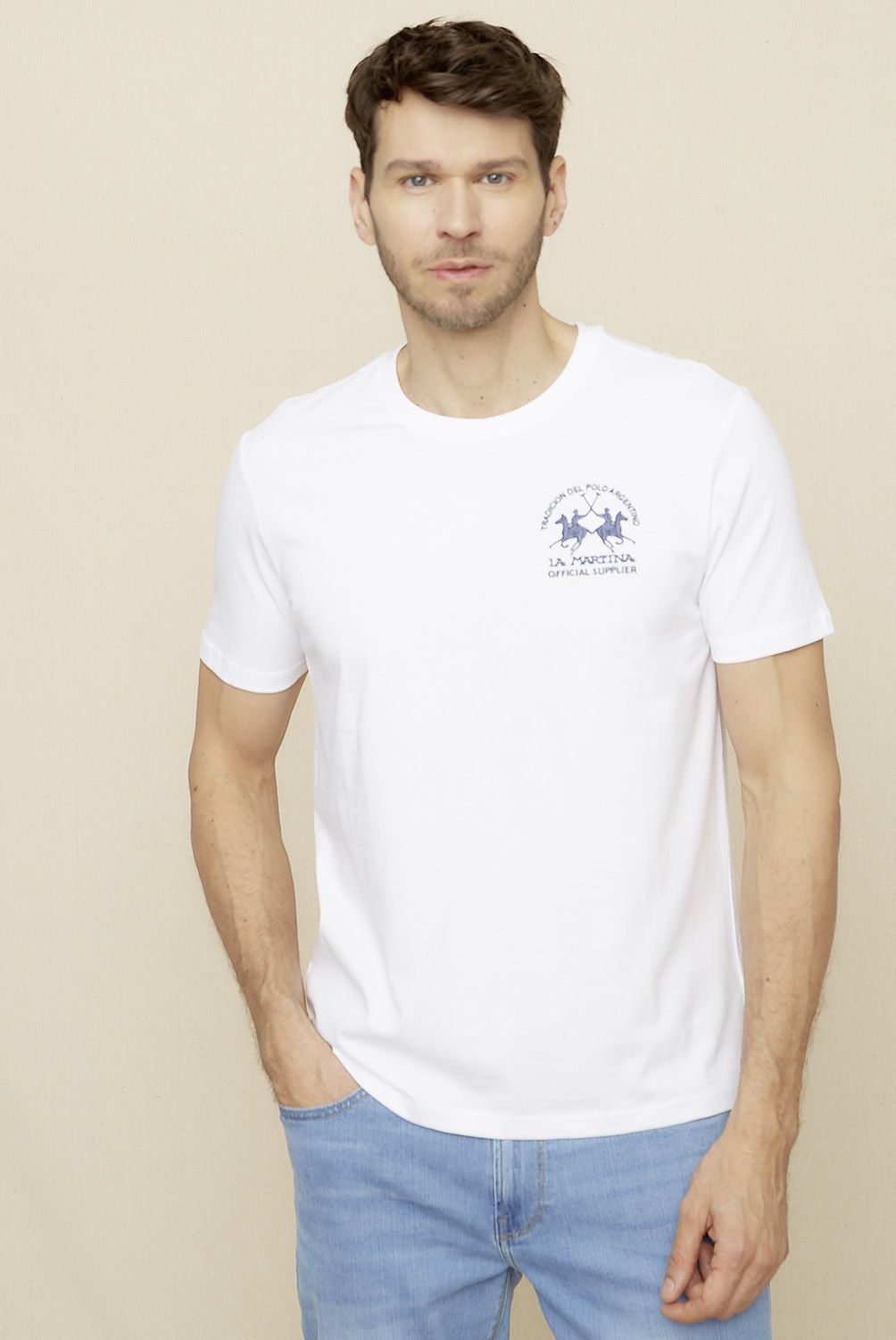 LA MARTINA - Polera Manga Corta Hombre La Martina