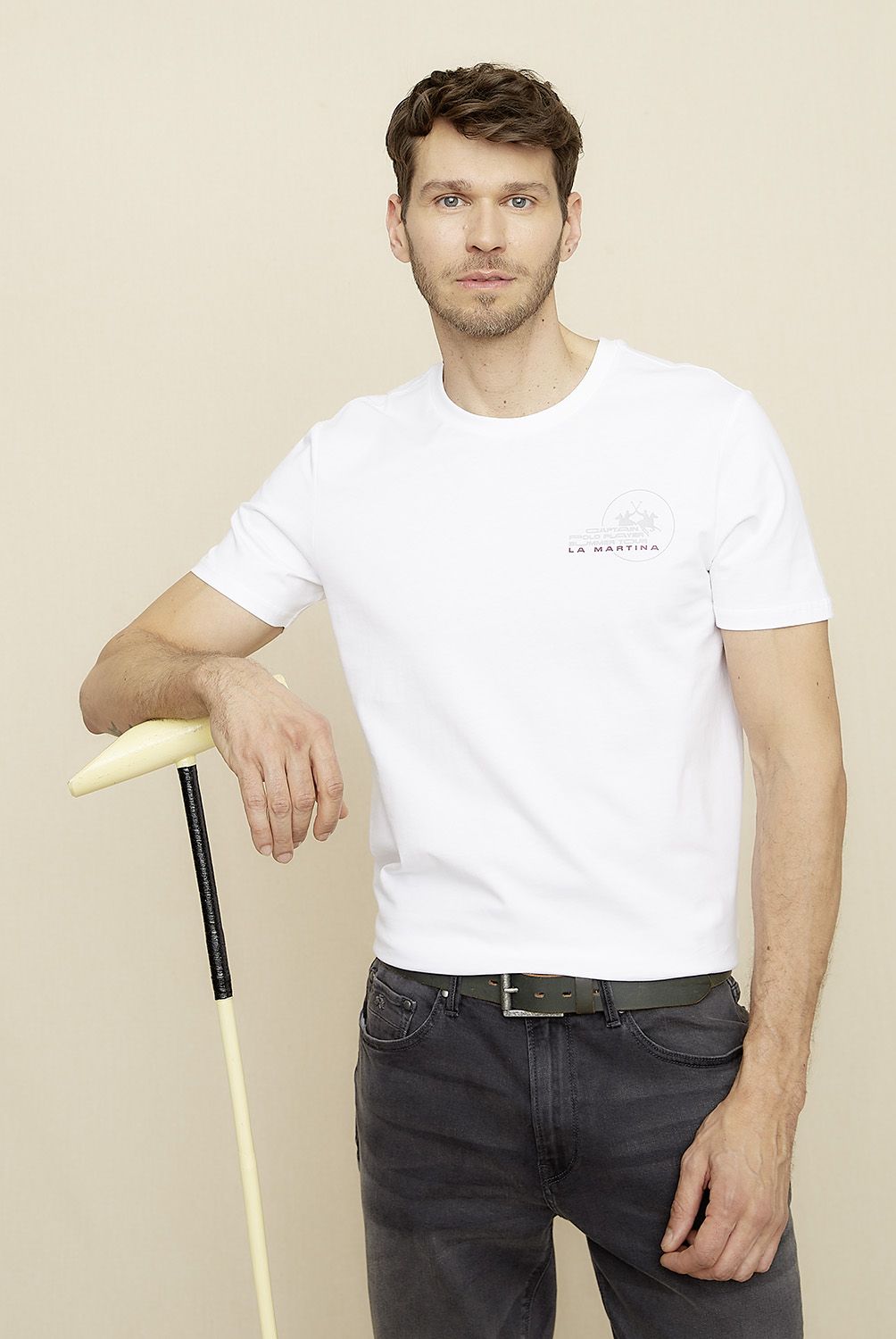 LA MARTINA - Polera Manga Corta Hombre La Martina