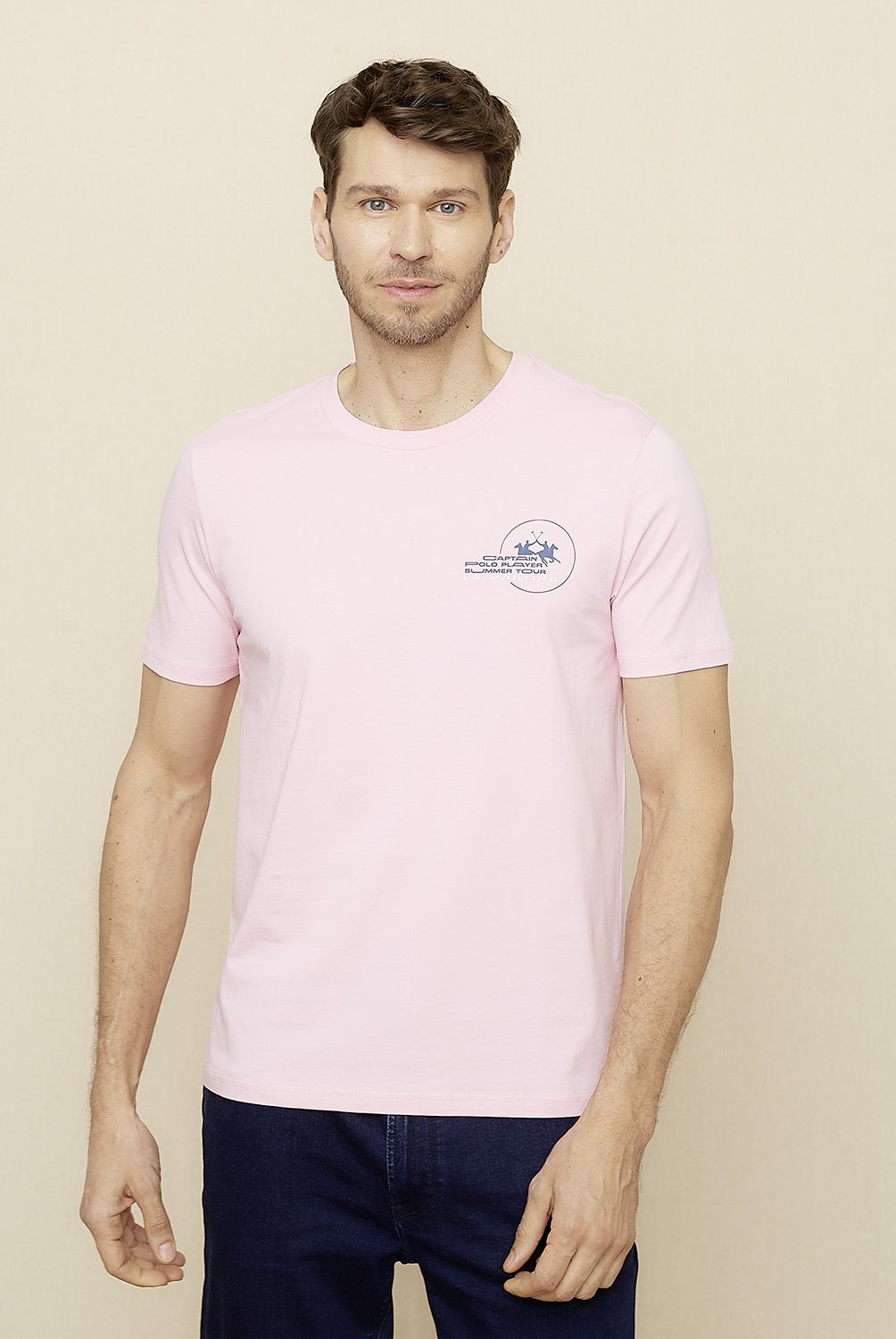 LA MARTINA - Polera Manga Corta Hombre La Martina