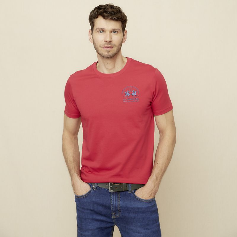 LA MARTINA - Polera Manga Corta Hombre La Martina