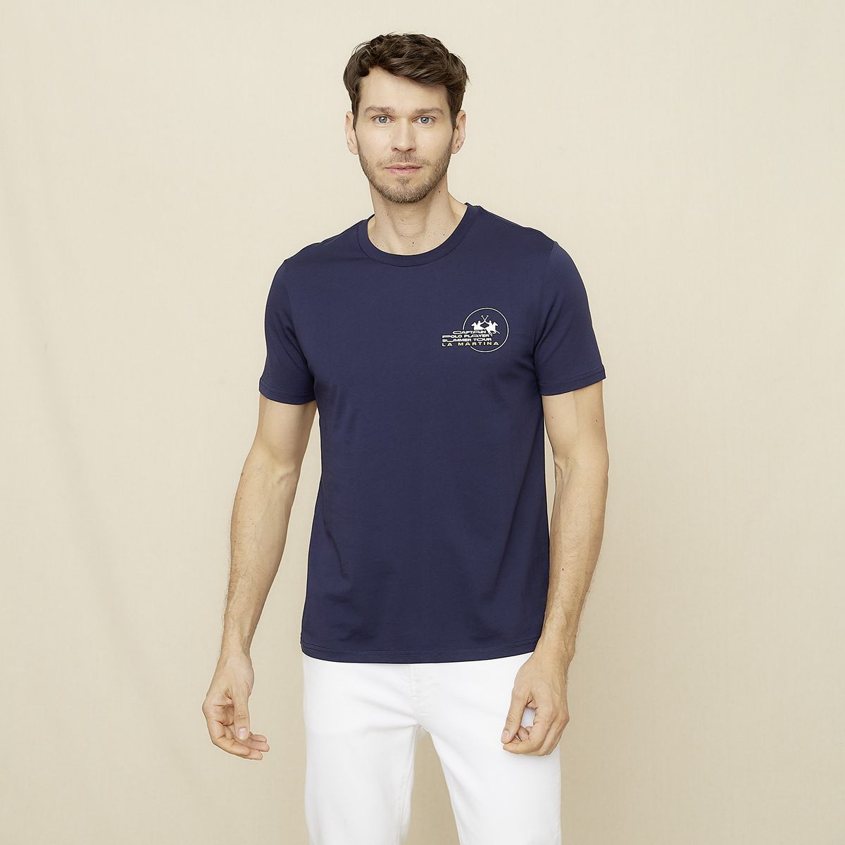 LA MARTINA - Polera Manga Corta Hombre La Martina